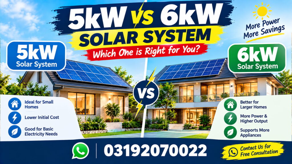 5kW vs 6kW Solar System