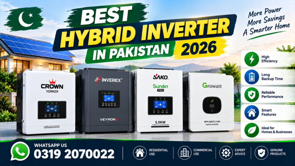 Best Hybrid Inverter in Pakistan 2026