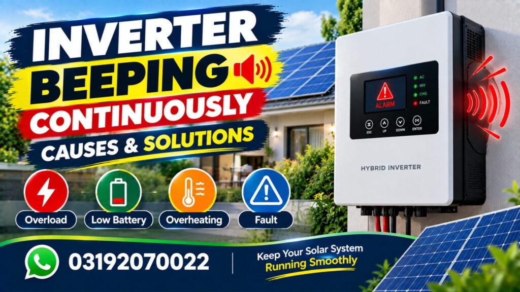 Inverter Beeping Continuously