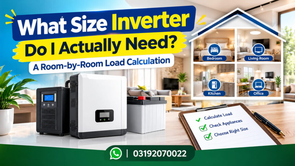 What Size Inverter Do I Actually Need? A Room-by-Room Load Calculation