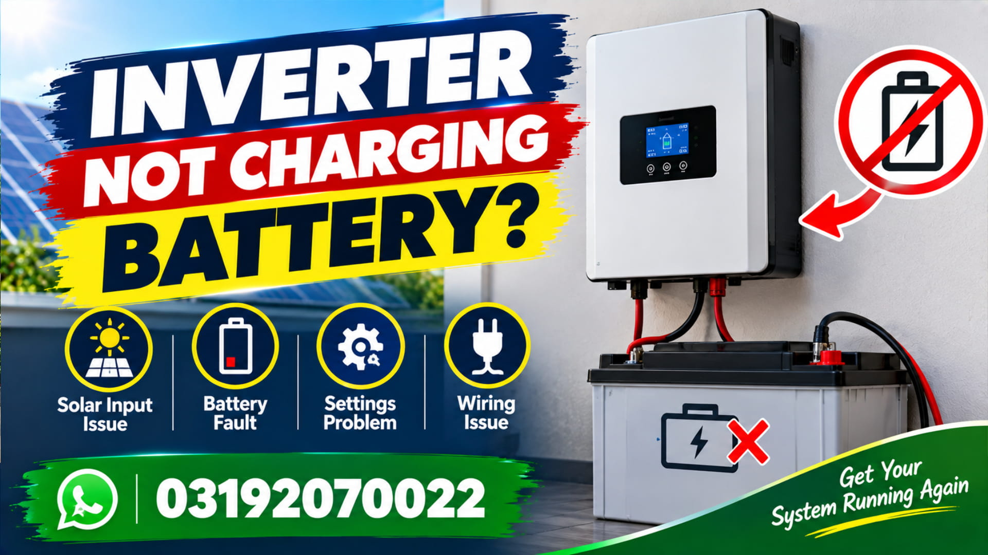 Inverter Not Charging Battery