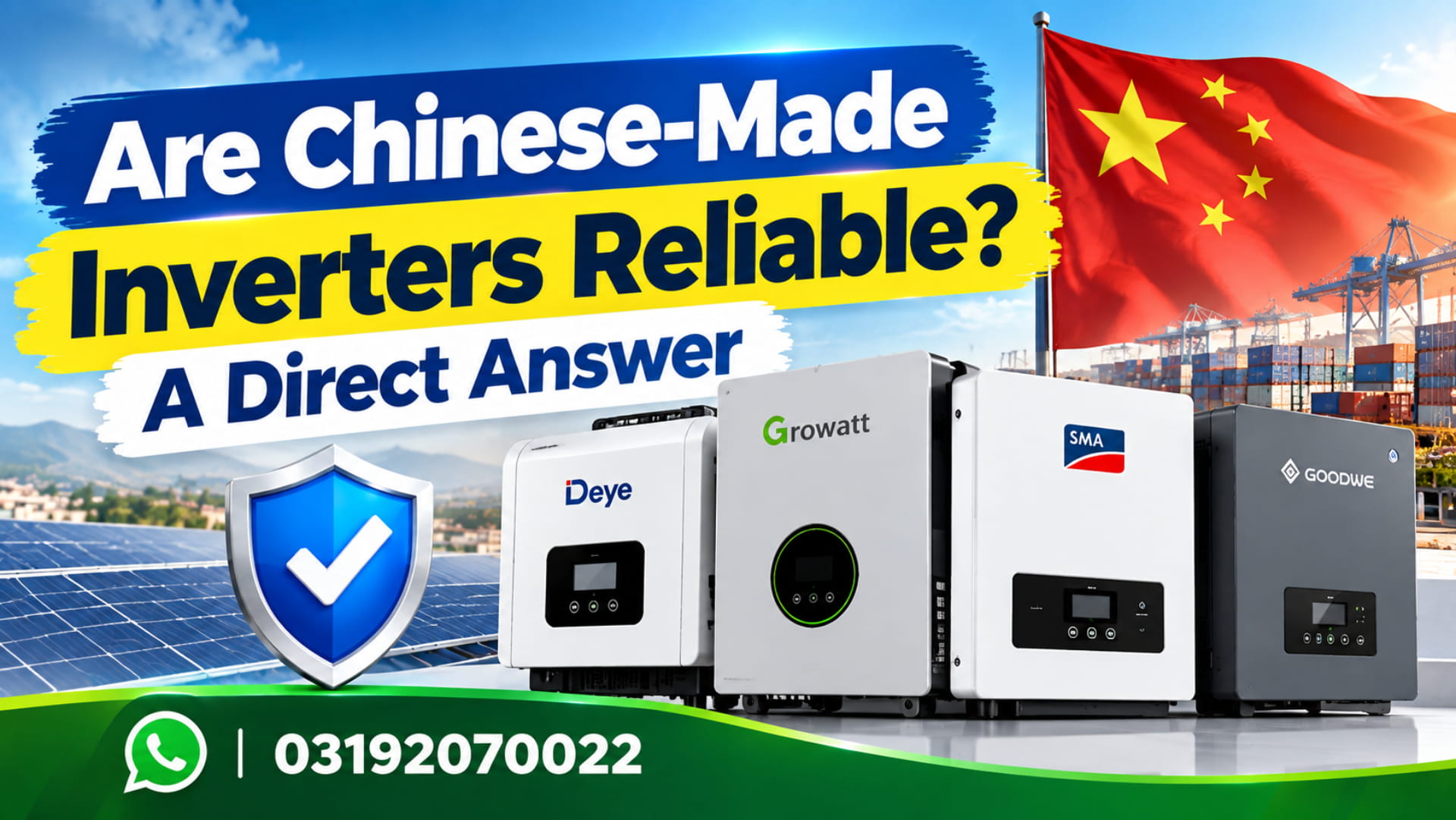 Are Chinese-Made Inverters Reliable? A Direct Answer