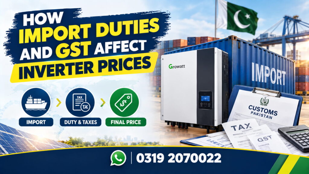 How Import Duties and GST Affect Inverter Prices