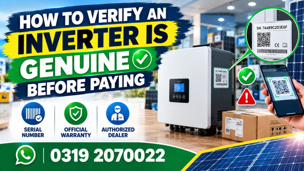 How to Verify an Inverter Is Genuine Before Paying